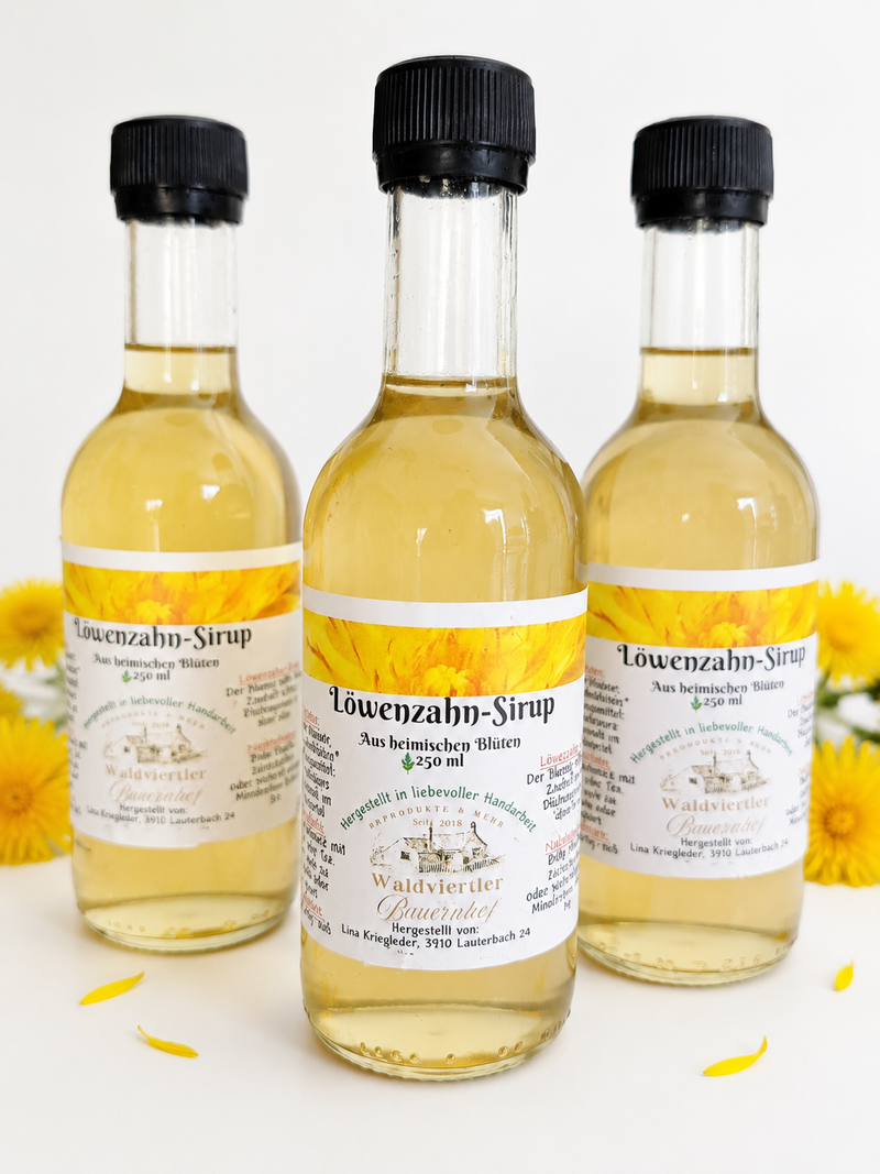 Löwenzahn-Sirup