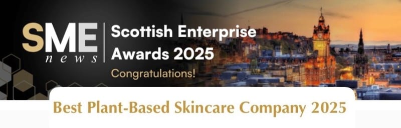 SME Awards: Scottish Enterprise Awards 2025, Best Plant-Based Skincare Company 2025 Winners