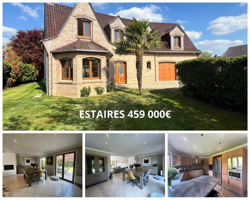ESTAIRES - 459 000€ Honoraires Agence Inclus