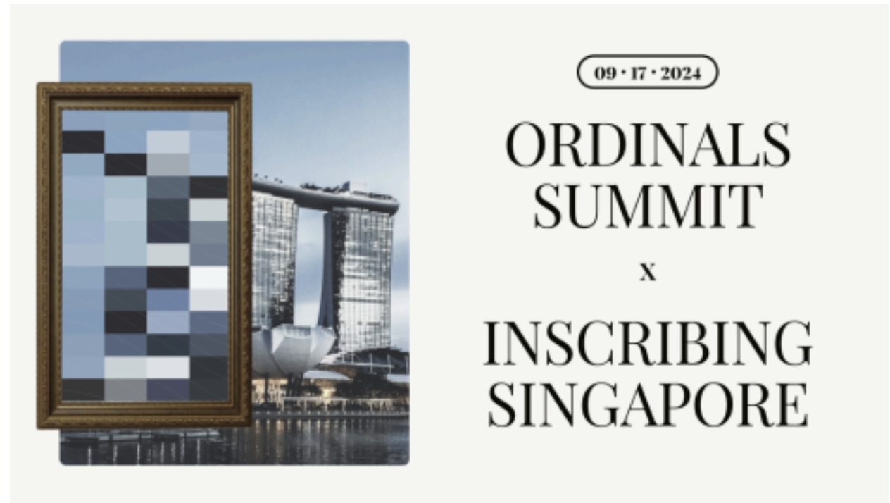 Ordinals Summit Partners with Inscribing Atlantis to Unveil Premier Bitcoin Event During Token2049 in Singapore