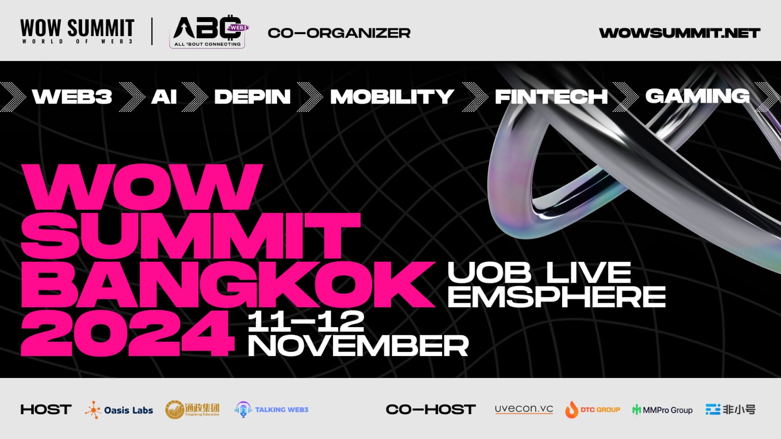 WOW Summit is to Announce Details: Agenda and Speakers are Here to Thrill