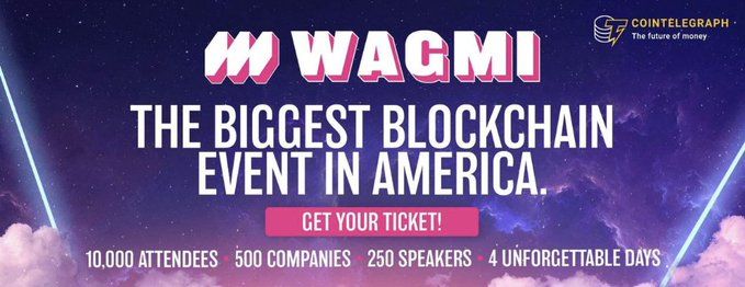 Cryptonite Joins WAGMI as a Media Partner for the Largest Blockchain Event in America