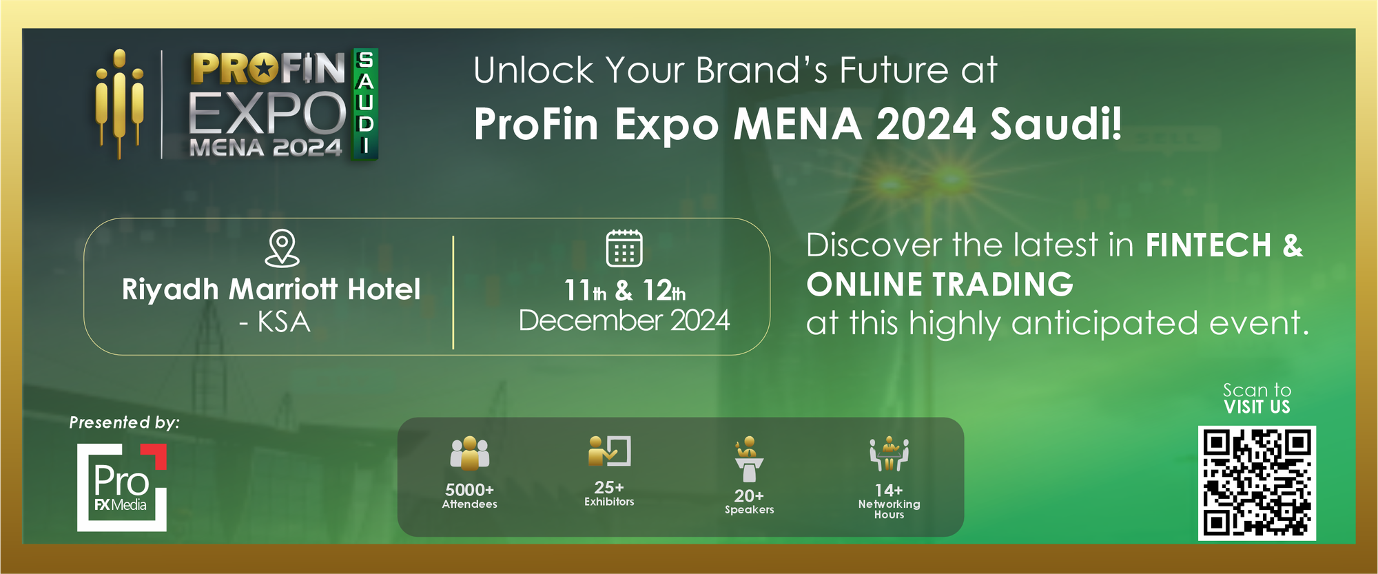 ProFin Expo MENA 2024 - Saudi: The Middle East's Largest Gathering for Fintech and Financial Innovation