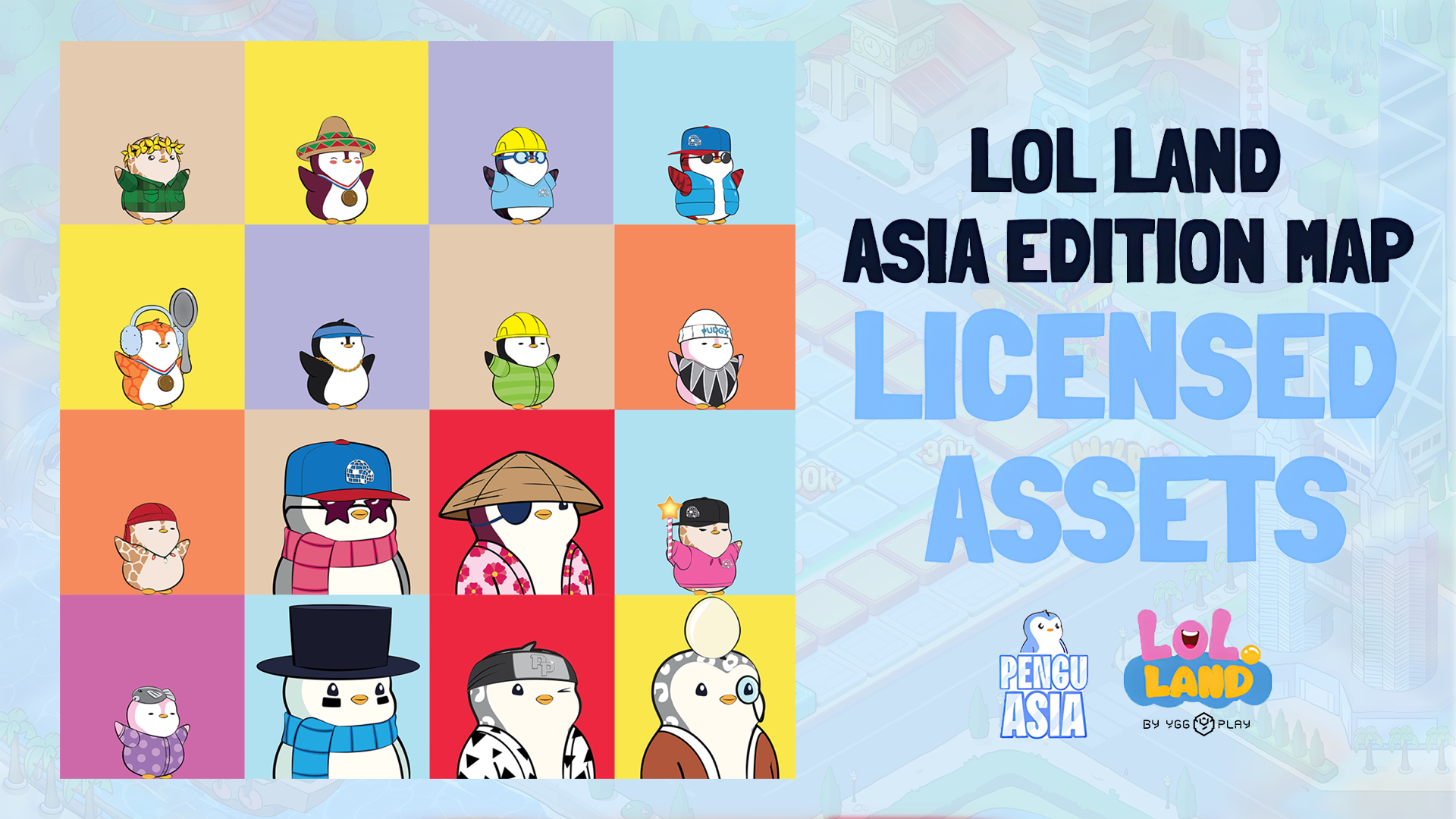 Pudgy Penguins and YGG Play Put Asia on the Map in LOL Land
