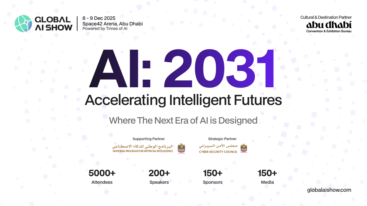 VAP Group in association with Abu Dhabi Convention & Exhibition Bureau is set to host all AI futurists at The Global AI Show at Abu Dhabi, on 8-9th December 2025