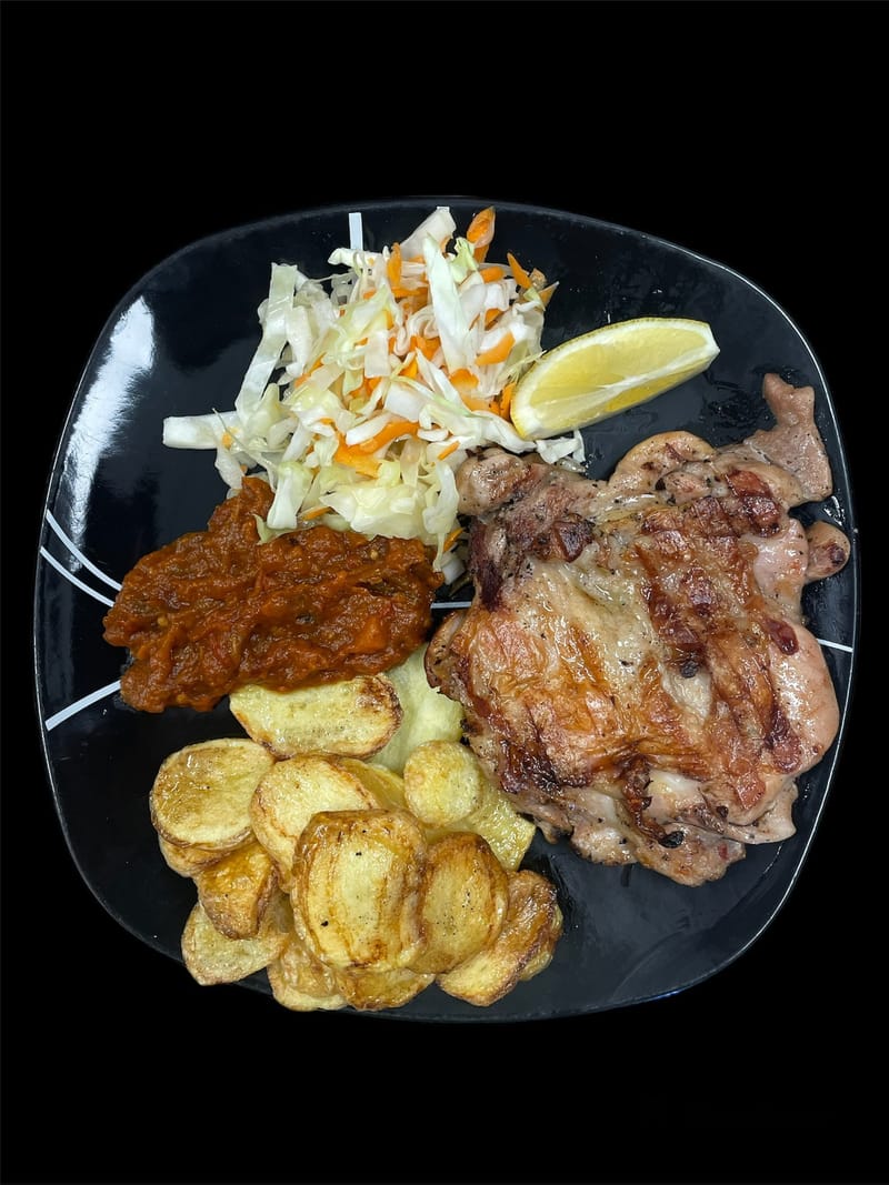 Промоция с пилешка пържола бут