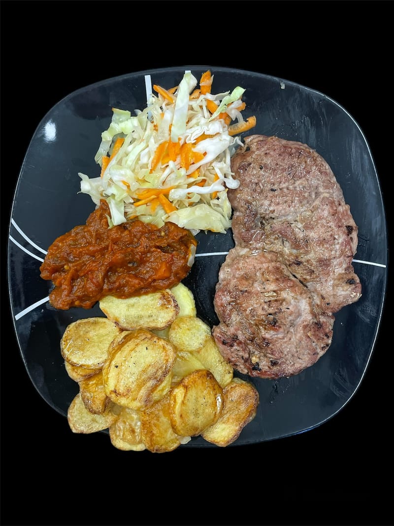 Промоция със свинска вратна пържола