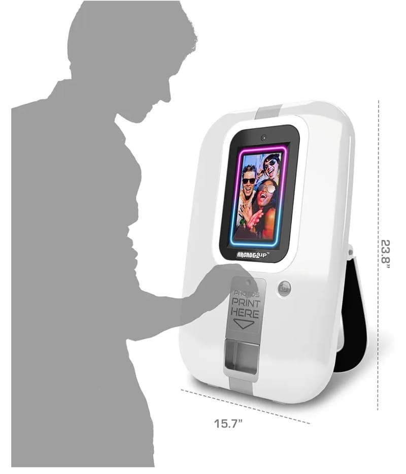 Electronic Touch Screen Photo Booth Rental ($200 Per Day)