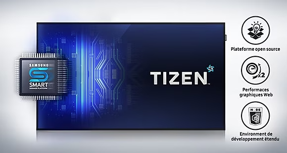 Le tout nouveau lecteur multimédia intégré fonctionnant sous TIZEN™