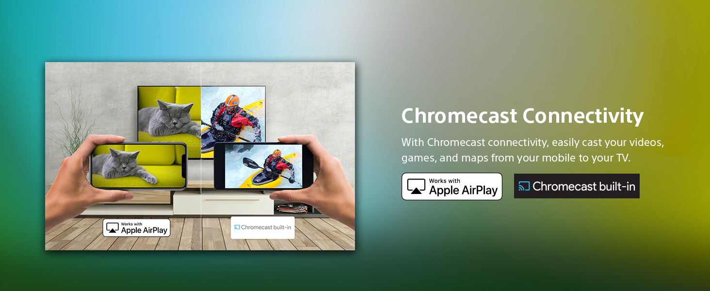 Chromecast built-in