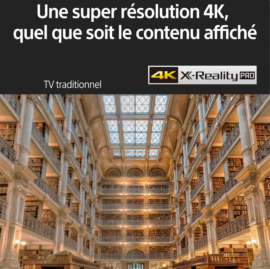 Sony KD-55X81K : processeur vidéo Sony 4K HDR Processor X1