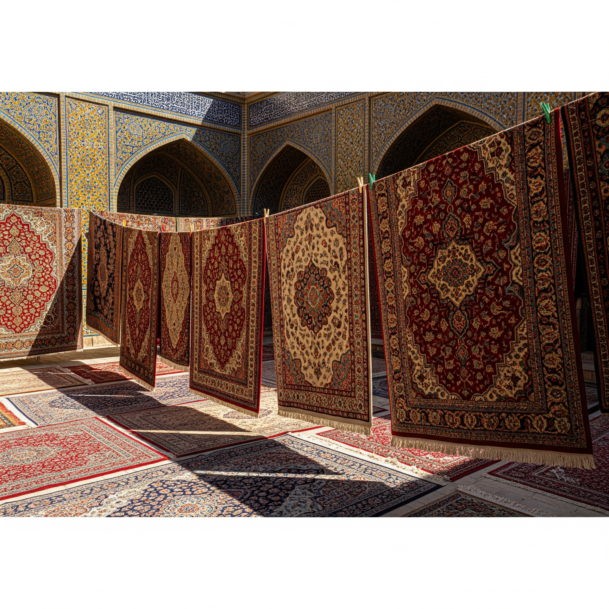 séchages de tapis