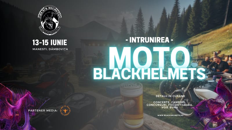 Black Helmets Intrunire Moto