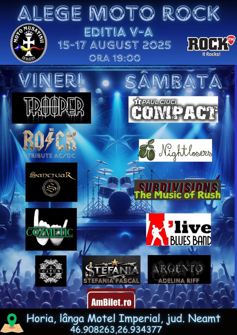 Alege Moto Rock Editia a-V-a 2025