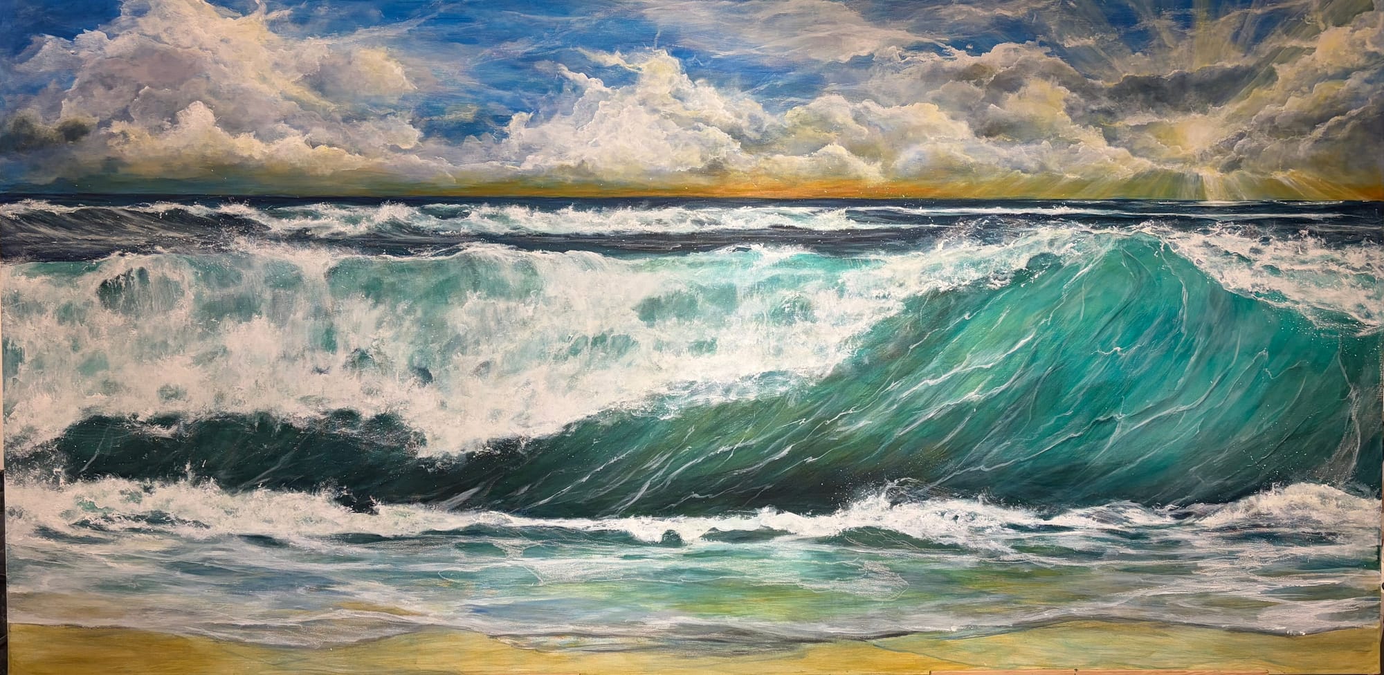 Westcoast of Denmark 1x2 m SOLD