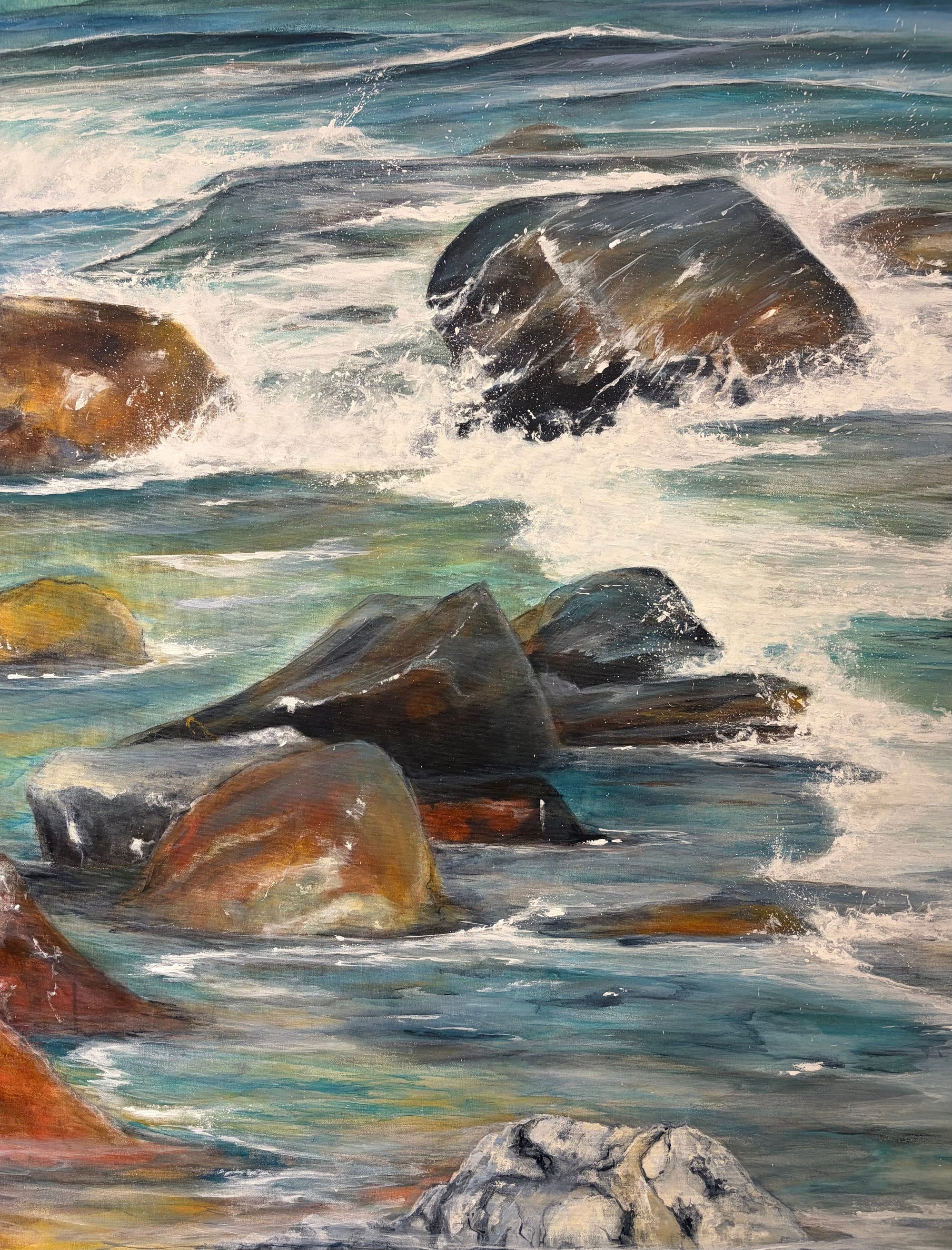 Shallow water 90x100 SOLD