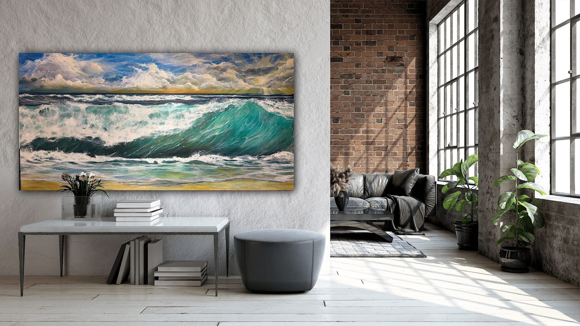 Westcoast of Denmark 1x2 m SOLGT