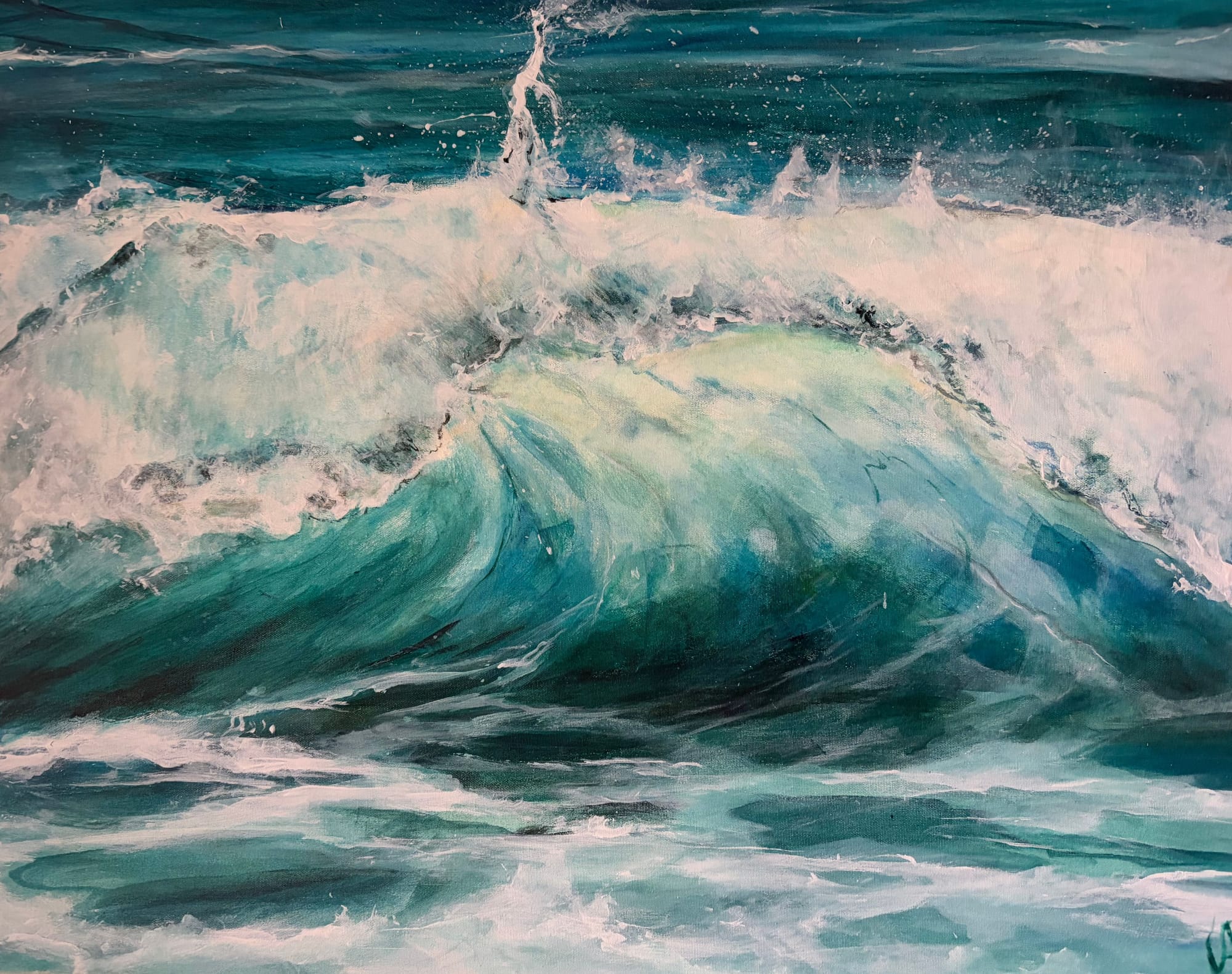 Little Seascape 40x40