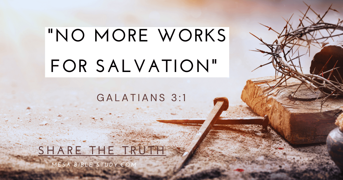 “Salvation by Grace, Not Works "John 6:28:29