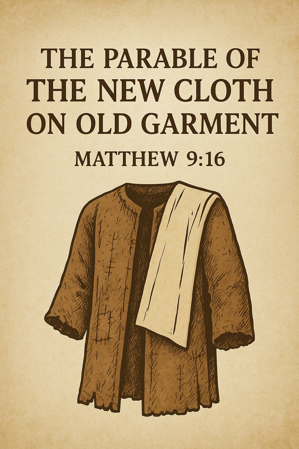 The Parable of the Bridegroom, the New Cloth on the old Garment — Matthew 9:14–16