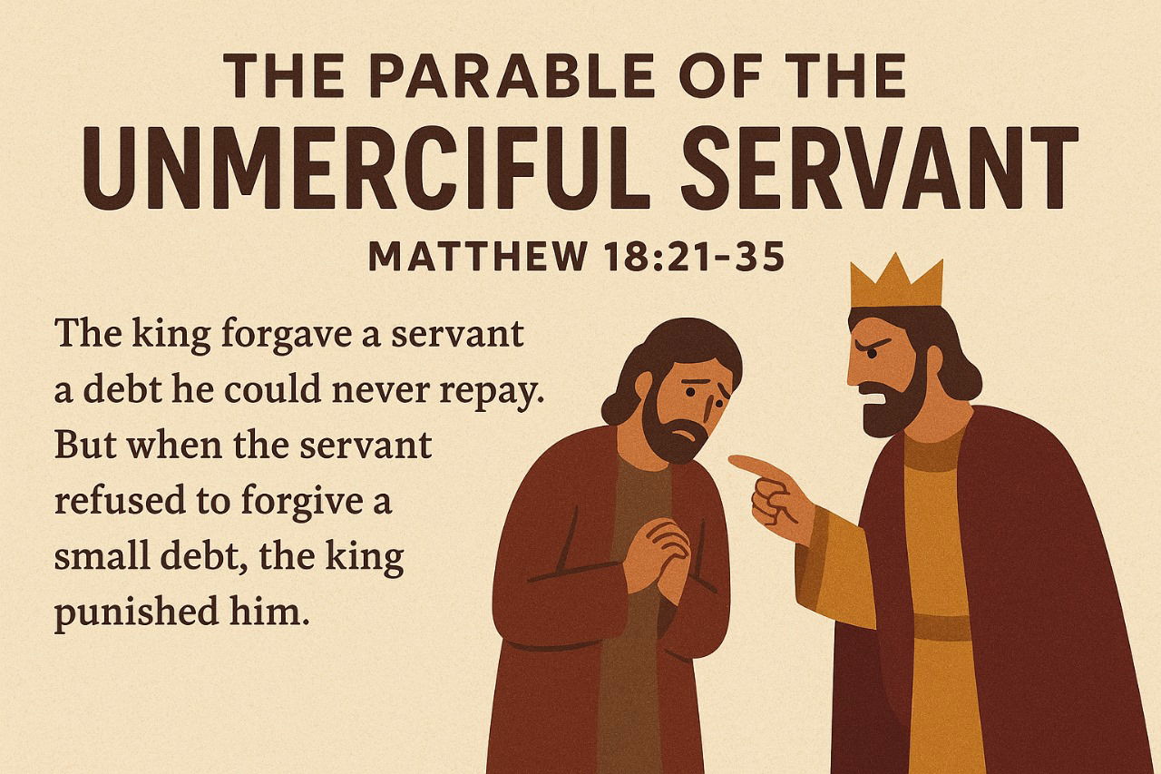 The Parable of the Unmerciful Servant; Mathhew 18:21-35