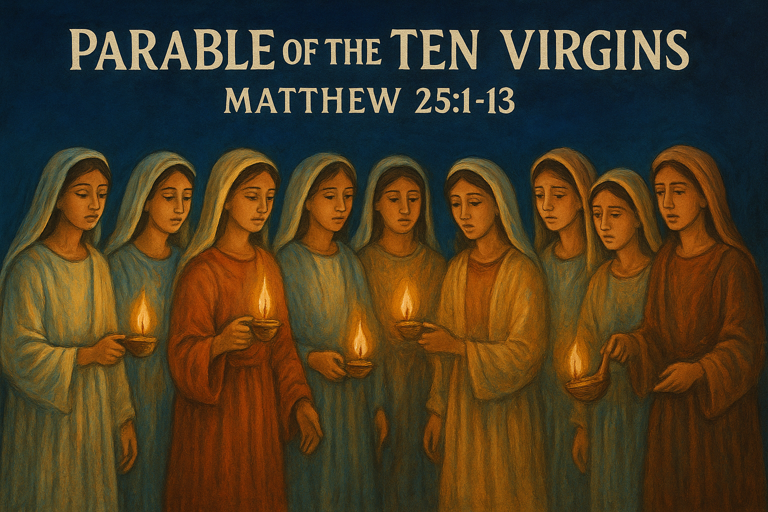 The Parable of the Ten Virgins, Matthew 25:1–13