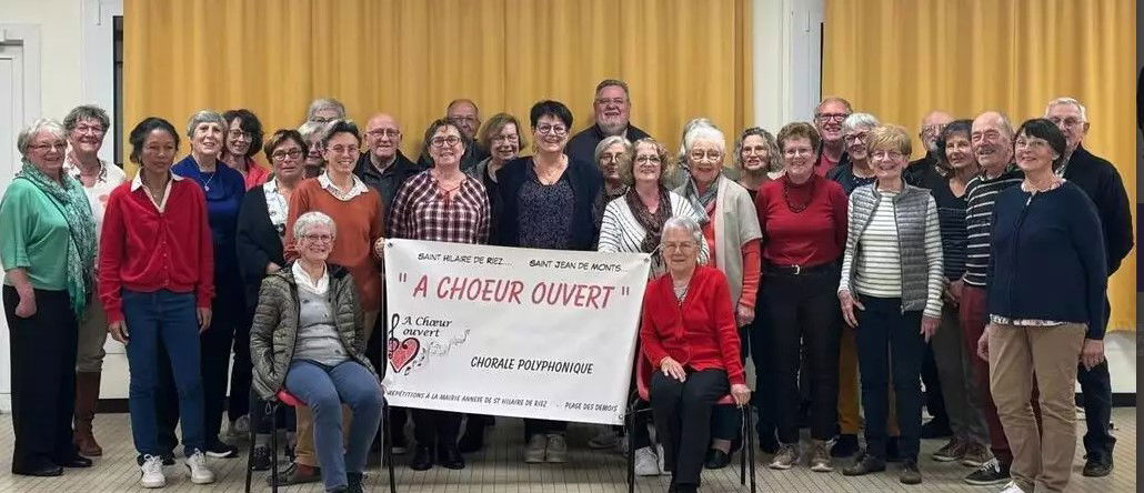 À Saint-Hilaire-de-Riez, les choristes de "À Chœur Ouvert" se préparent à une nouvelle aventure ! (Lire l'article dans : en savoir plus)