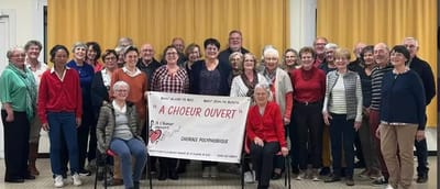 À Saint-Hilaire-de-Riez, les choristes de "À Chœur Ouvert" se préparent à une nouvelle aventure ! (Lire l'article dans : en savoir plus)