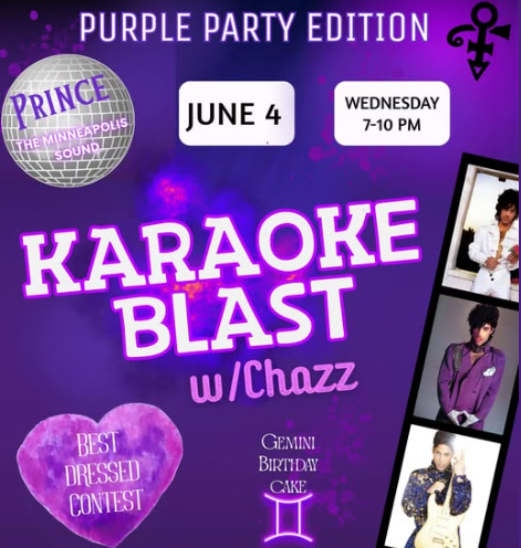 Prince Purple Party Edition Karaoke Blast w/Chazz