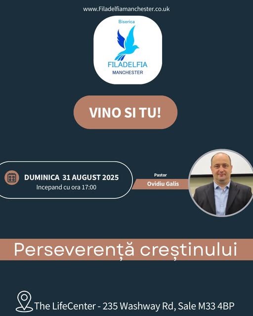 Perseverenta Crestinului - Pastor Ovidiu Galis