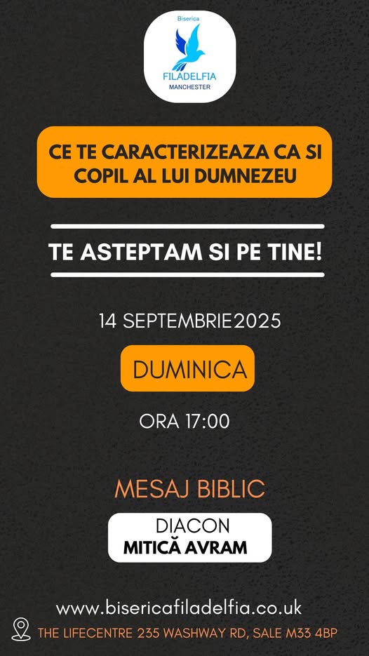 Ce te caracterizeaza ca si copil al lui Dumnezeu - Diacon Mitica Avram