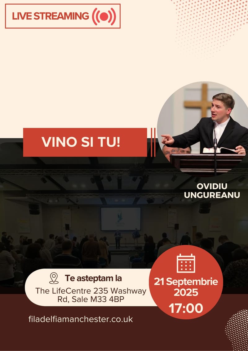 Mesaj Biblic: Ovidiu Ungureanu