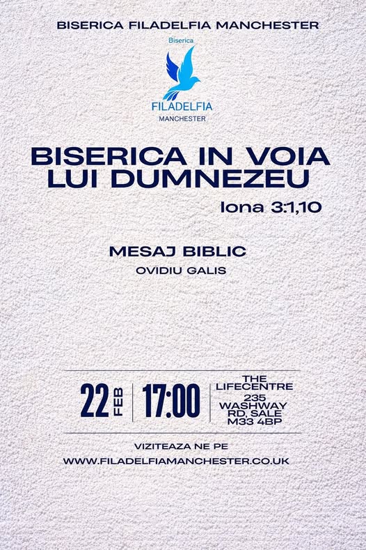 Biserica in voia lui Dumnezeu