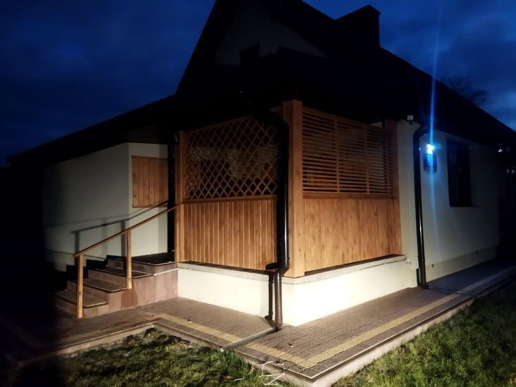 Tradycyjna zabudowa tarasu