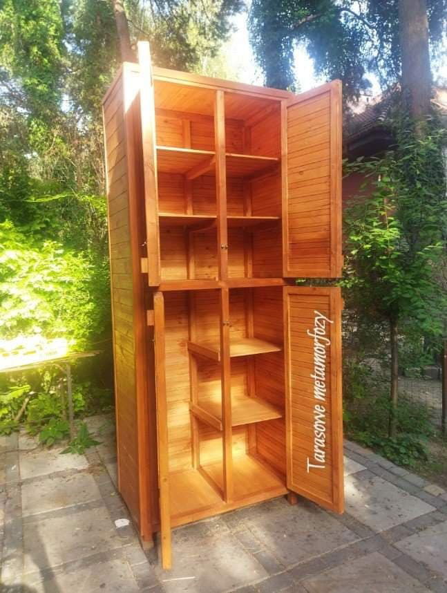 Szafa tarasowa ''lite drewno''