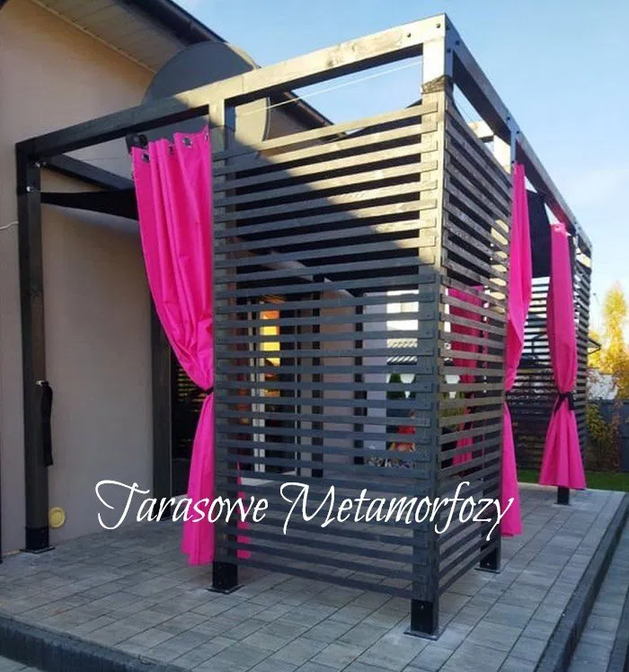 Pergola rekreacyjna typu ''kubik''