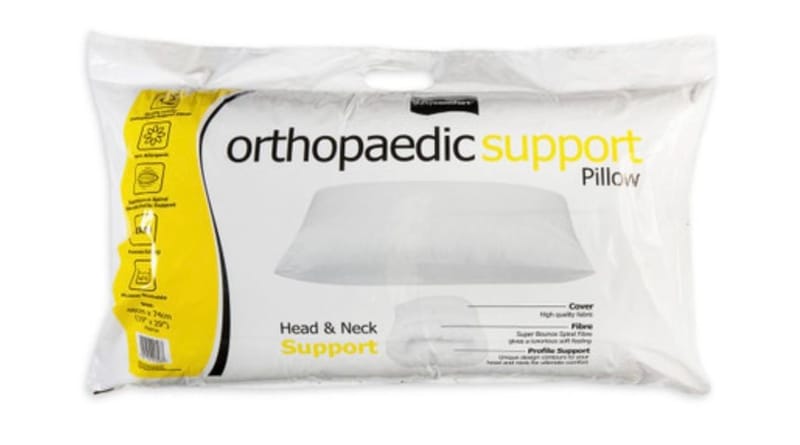 Orthopaedic pillow.