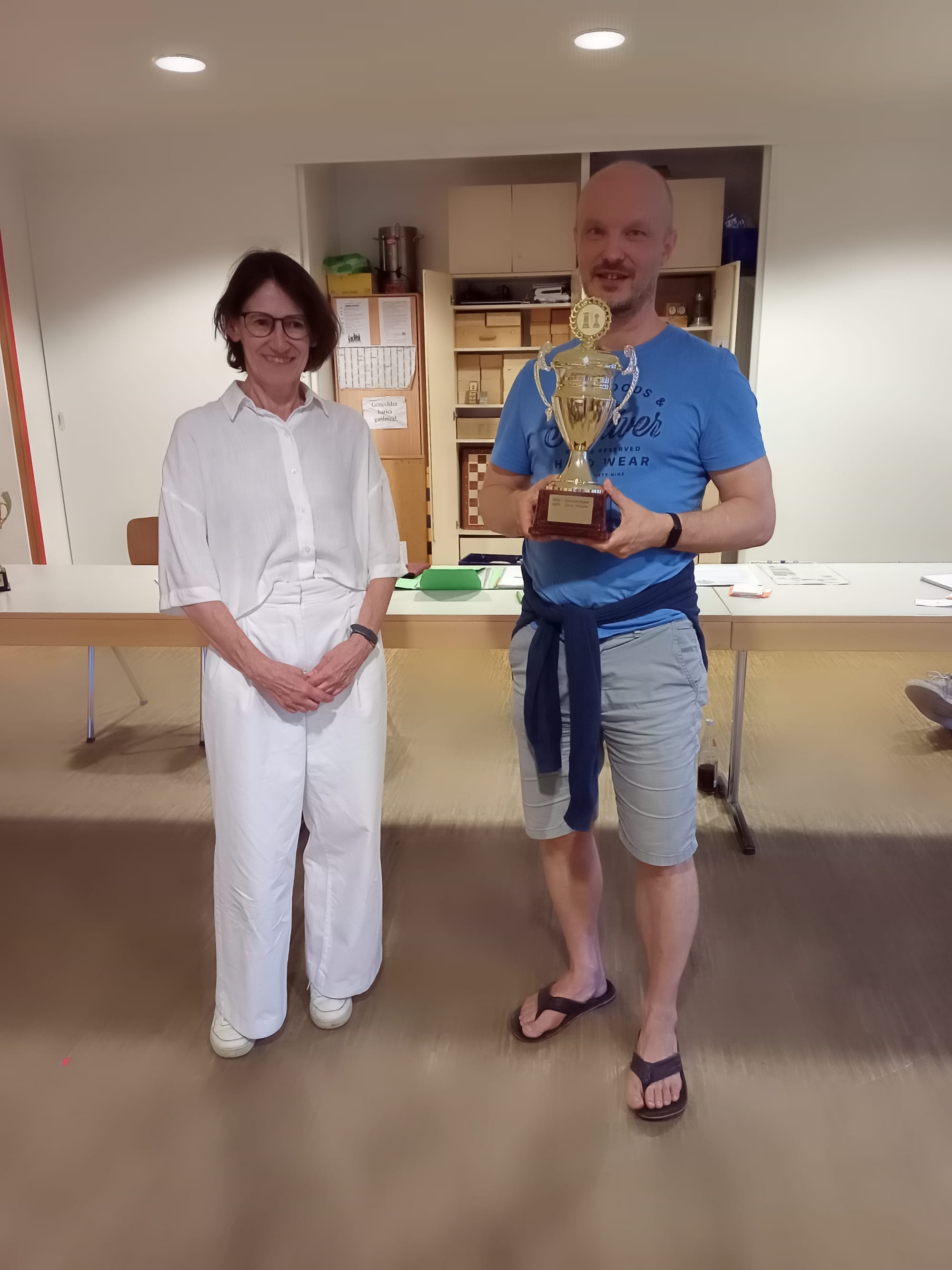 Denis Wiegner wird neuer Vereinsmeister