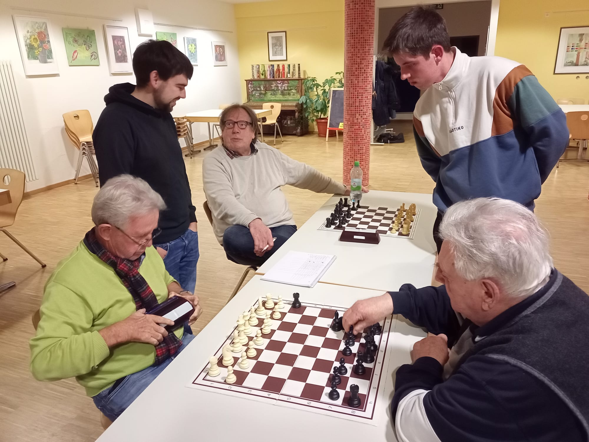 Zwischenstand Vereins-Blitzmeisterschaft