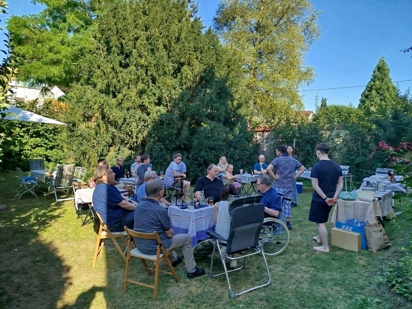 Sommerfest der SGA am 11.07.2026 - Grillfest bei hochsommerlichen Temperaturen