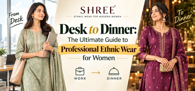 Desk to Dinner: The Ultimate Guide to Professional Ethnic Wear for Women