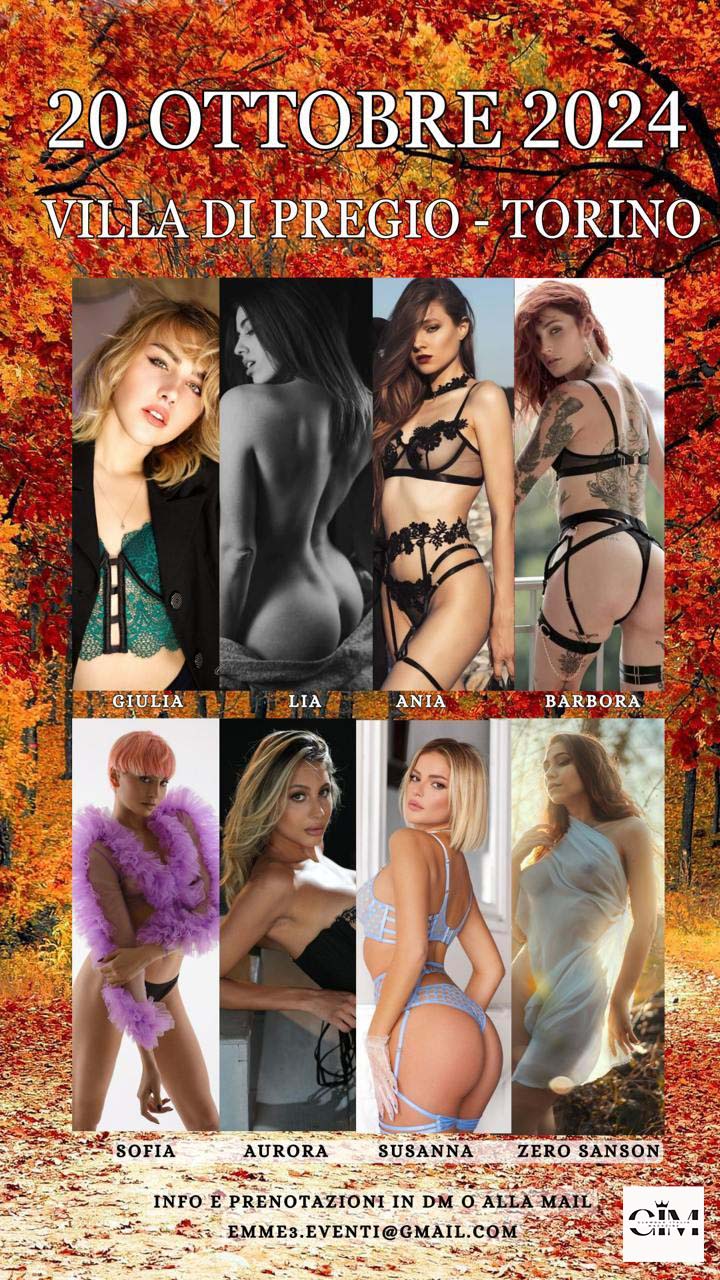 Shooting 8 modelle - Torino