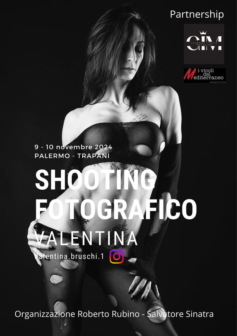 Shooting con Valentina Bruschi