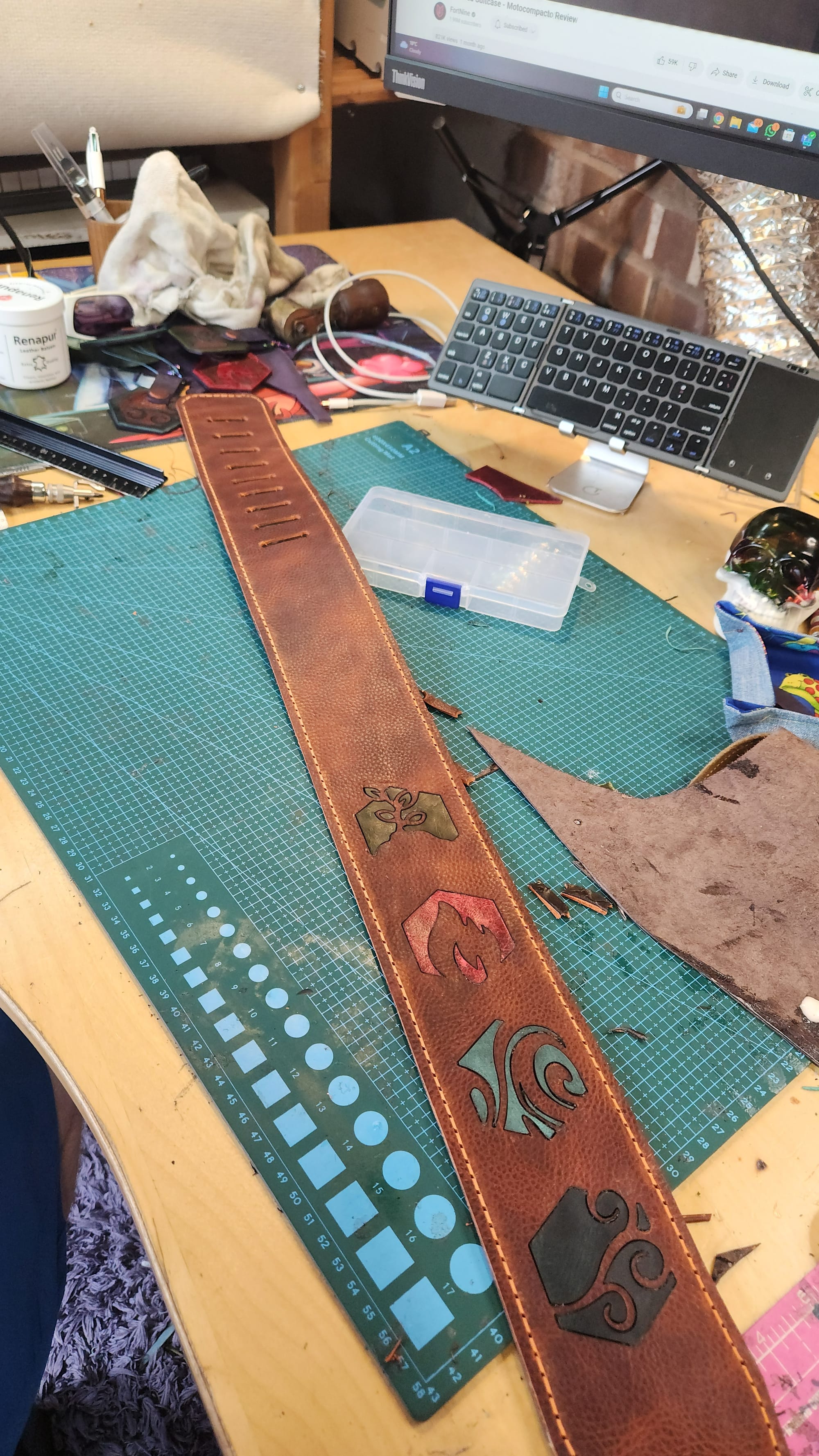 Awesome Guitar strap Commission