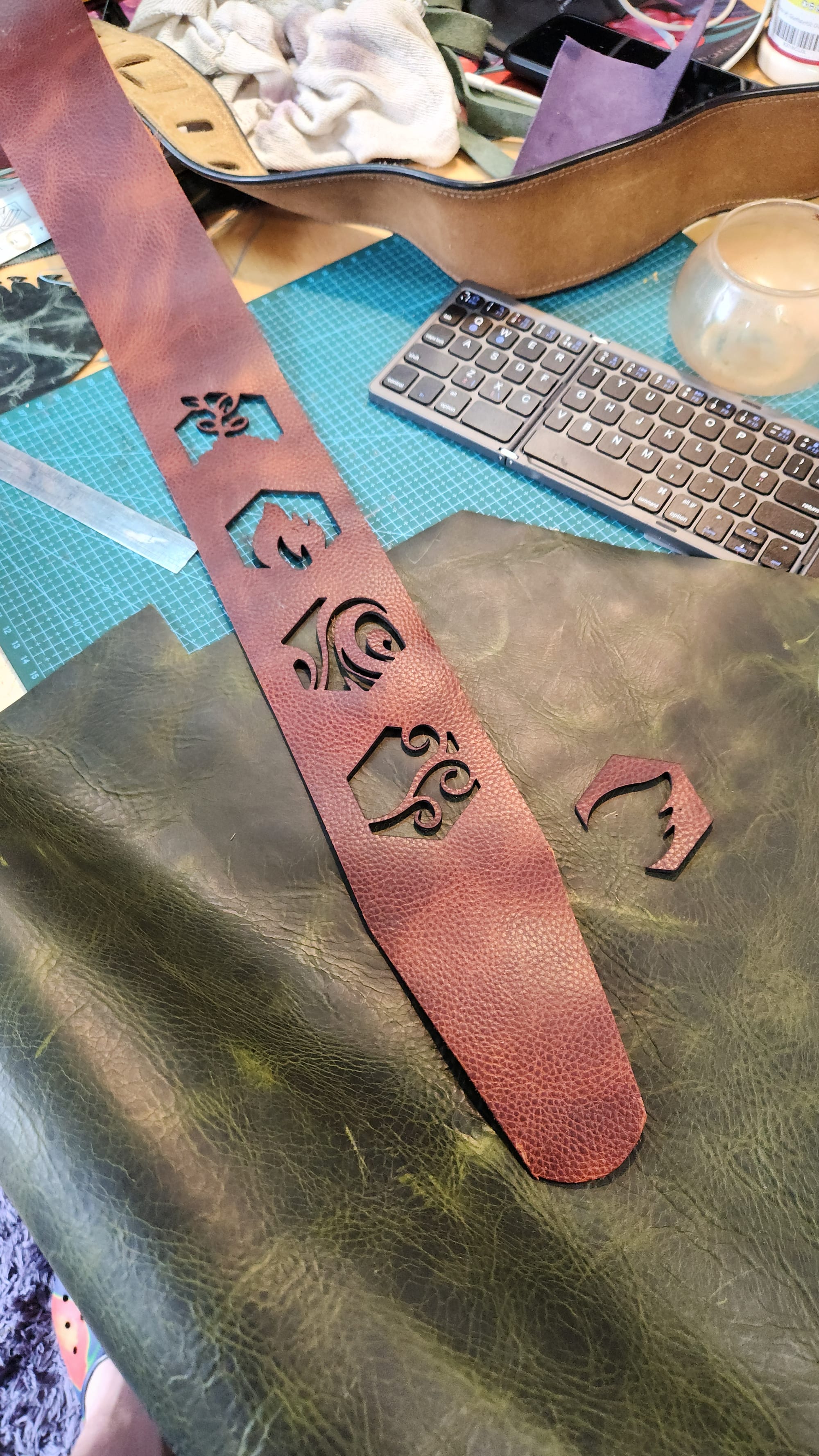 Awesome Guitar strap Commission