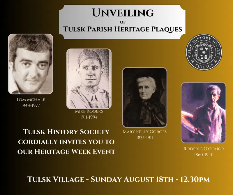 Tulsk History Society Plaque Unveiling