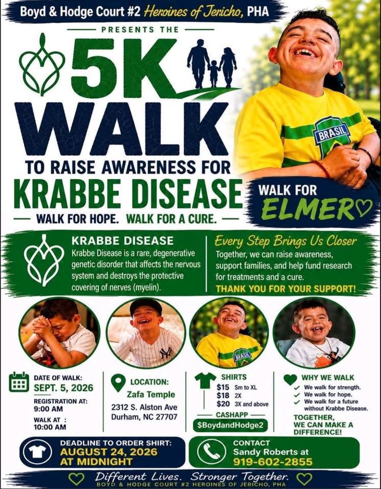 5K Walk for Krabbe Disease