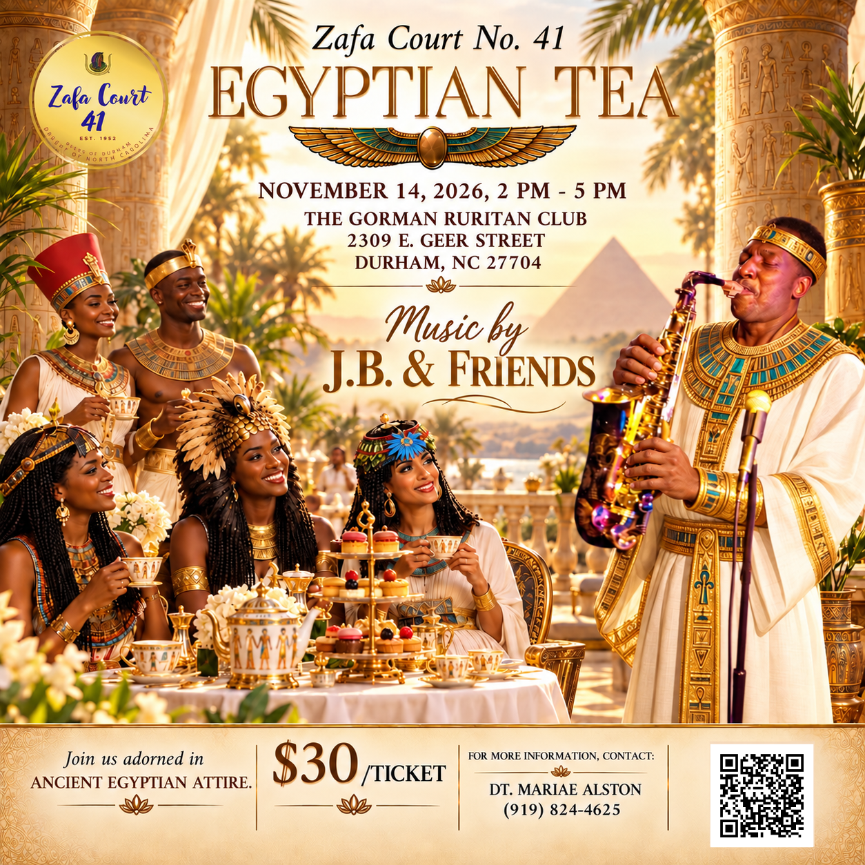 Zafa Court No. 41 Egyptian Tea
