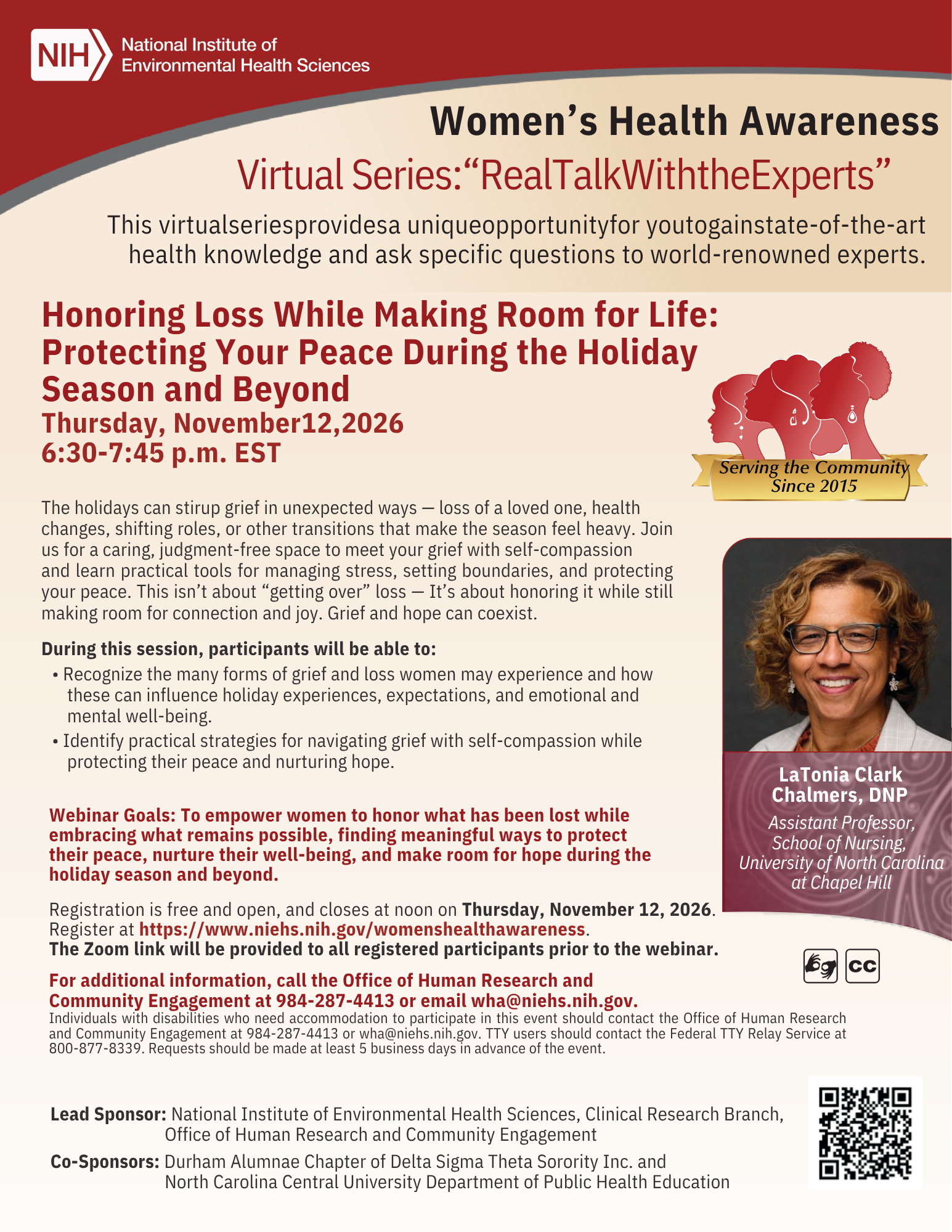Women's Health Awareness Webinar (Free)