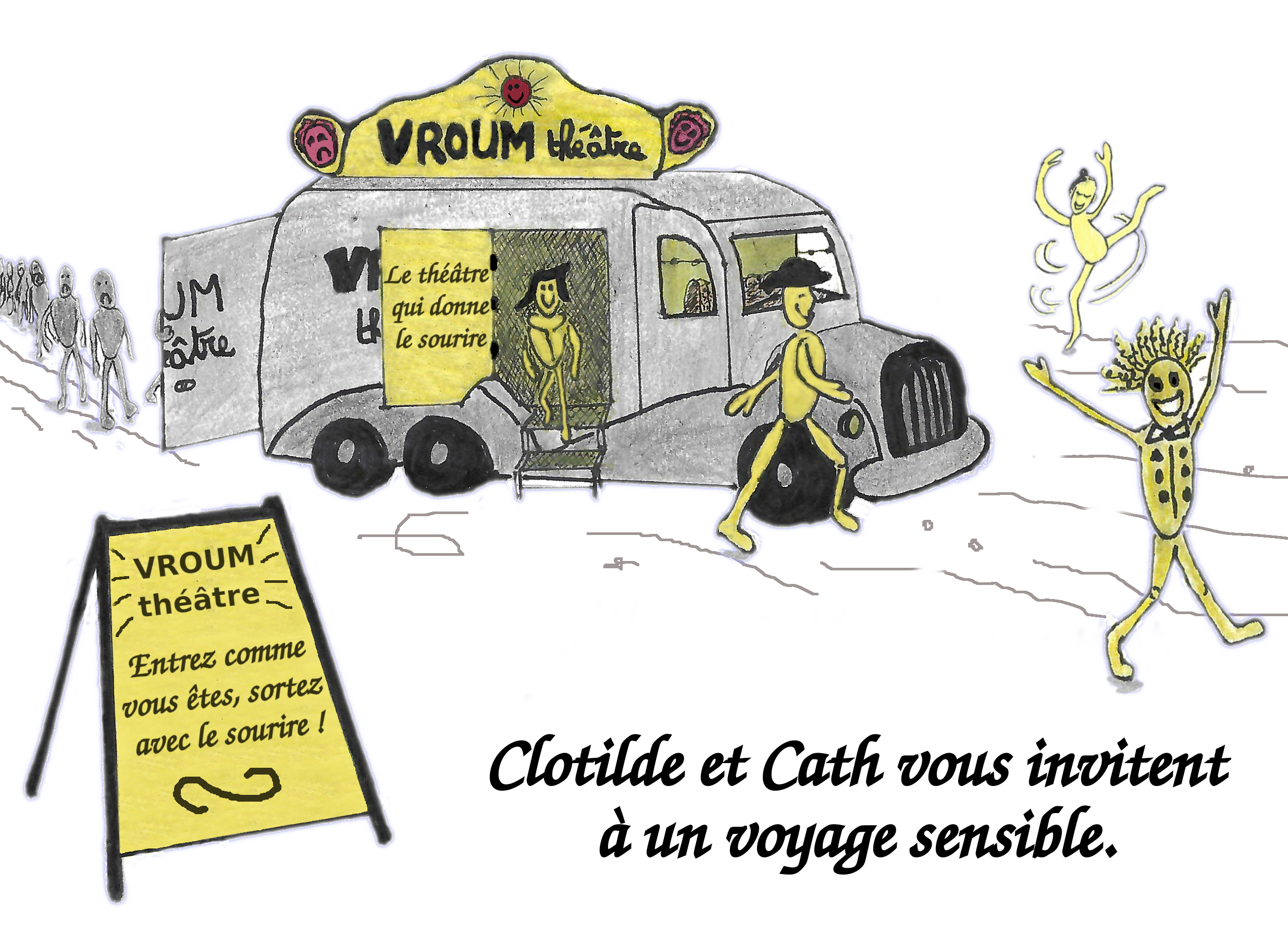 Clotilde et Cath vous invitent à un voyage sensible.